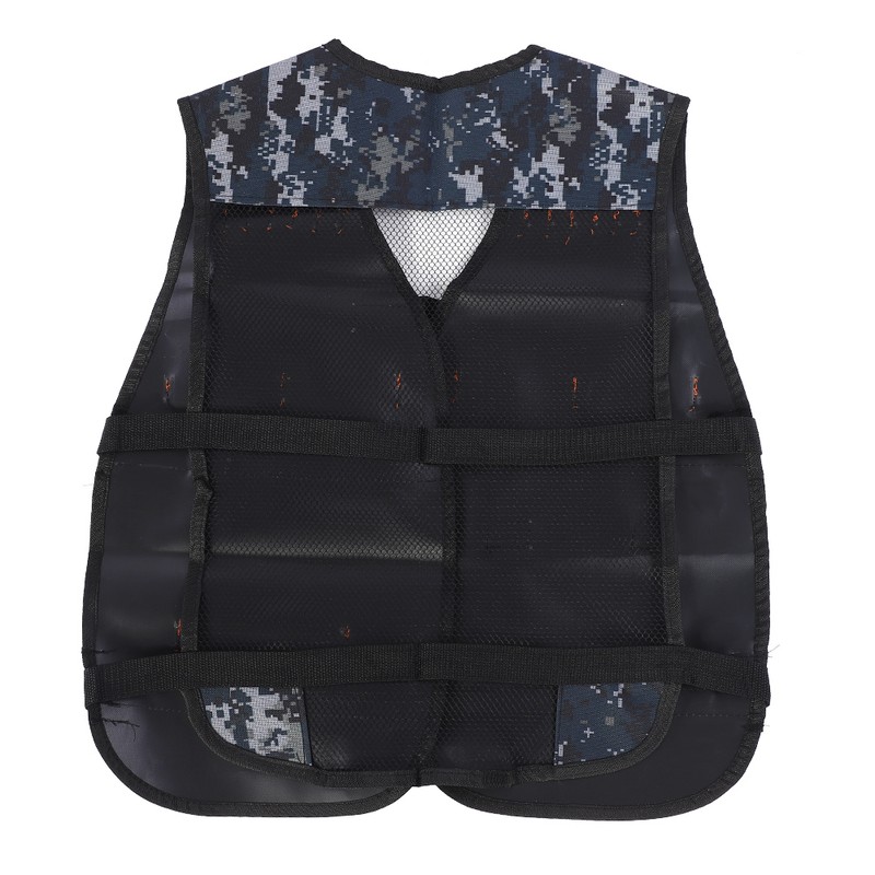 Camouflage Kids Toy Gun Clip Vest Kit Vest Clips Soft