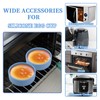 Sekonow 4 Pack Silicone Microwave Egg Cooker Poacher - Nonstick