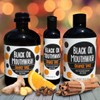 Coconut/Avocado/Sesame Oil Mouthwash, Sweet & Delicious Orange Spice, with Charcoal
