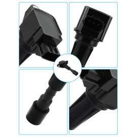 TAUTOY Set Of 4 UF655 Ignition Coil Pack (1.5L Only) 2011-2014 For Mazda 2, Replace # ZJ2018100 ZJ2018100A ZJ4918100 5C1847 48754 1788531 C1790