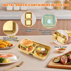 Joyfenta Grab and Go - Recipientes reutilizables