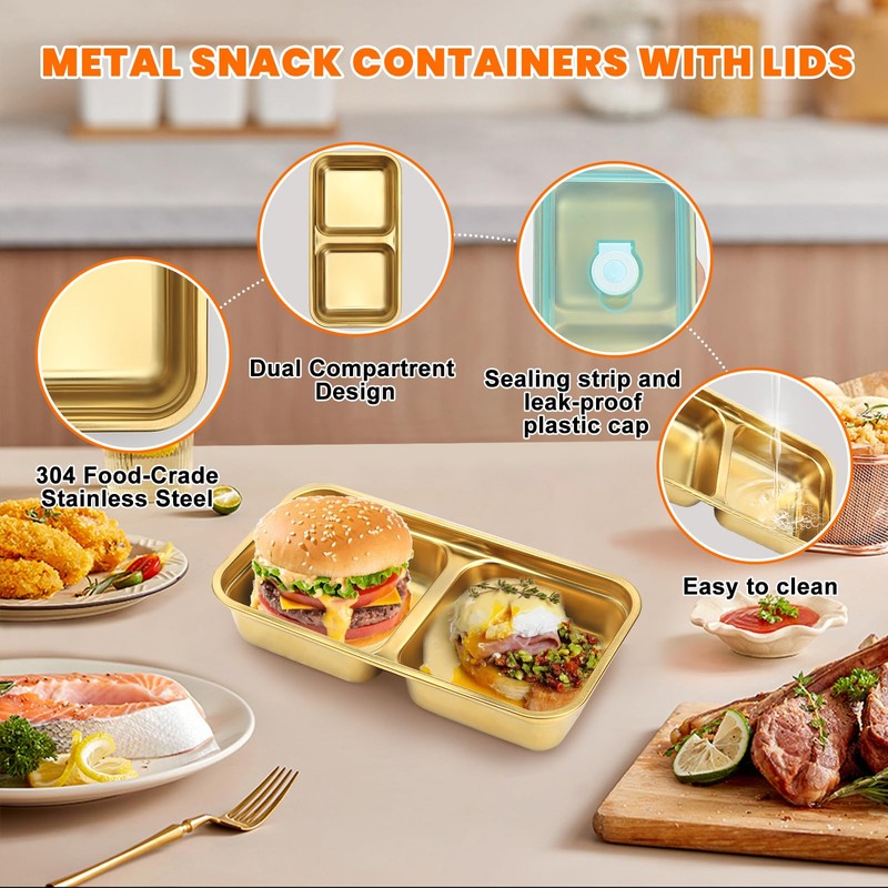 Joyfenta Grab and Go - Recipientes reutilizables