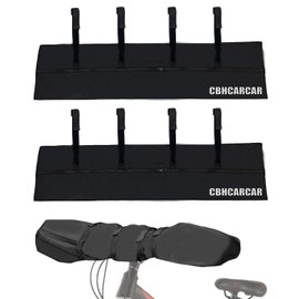 2 pcs Handlebar Cover Ebike Transport Protection, (35.8× 9 in) Widen lengthen Handlebar Protective Cover Handlebar Hood Handlebar Cover for Bicycle, Bicycle Cover for Rear Rack Handlebar Rain