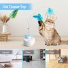 Migipaws Interactive Cat Toys, Butterfly & Feather Kitten Toy,Automatic Spinning
