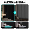 2 Panele Cortinas Blackout Para Ventana 264x137cm Habitacion