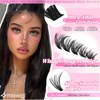 6 Styles Lash Clusters Kit 1596PCS Mega Lash Extension Kit
