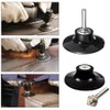 Bestgle 2pcs 1/4" Shank 3" Rotary Disc Pad Holder Type