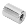 20Pcs Coupling Nut Round Rod Connector 304 Stainless Steel Female