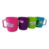 Yuliana Sets De 60 Tazas Cafeteras Colors Rosa Morado Azul Verde