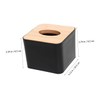 NOLITOY Tissue Storage Case with Lid Stylish Napkin Holder for