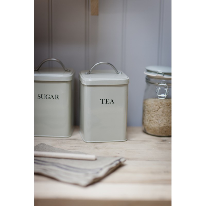 Garden Trading Tea Canister, Clay