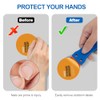 Plastic Razor Blade Scraper with Carry Case, 2 Pack Razor