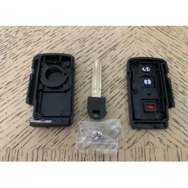 Toyota 2x NEW Toyota PRIUS Keyless Entry Smart Remote Key Fob Shell Case for 2004-2009