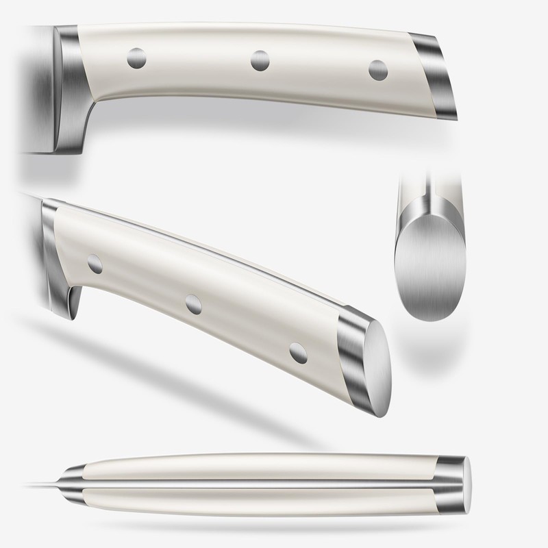 Emojoy Knife Set, 18 Piece Kitchen Knife Set with Block