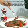 Berglander Dinner Forks of 12, Stainless Steel Modern Fork Set,