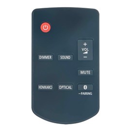 ALLIMITY N2QAYC000123 Replacement Remote Control for Panasonic Compact Sound Bar SC-HTB200 SC-HTB208 SC-HTB208EB-K SC-HTB200EB-K SC-HTB200EG-K SC-HTB208EBK SC-HTB200EBK SC-HTB200EGK