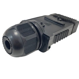 Trailer Vision 50 Amp Anderson Connector Cover with Red Rubber LED Light Indicator - 50A Anderson Type Plug Protective Cover for Towbars, 4WD, Caravans