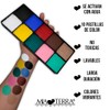 Paleta Profesional Base Agua para Body paint - MIA TERRA