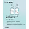 COSRX AHA BHA Vitamin C Booster Serum 1.01fl.oz/30ml, Anti Aging,