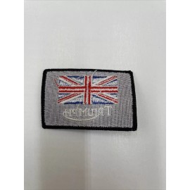 TRIUMPH UNION JACK SEW ON PATCH BONNEVILLE TIGER CUB THUNDERBIRD CAFE RACER 650