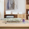 Duwee 12×32 in Table Top Ironing Board with Unique Iron