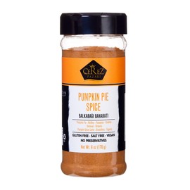 Cerez Pazari Pumpkin Pie Spice 6 oz – Fall Spice Blend with Cinnamon, Nutmeg, Ginger & Cloves – Non-GMO, No Additives – Perfect for Baking, Lattes, Oatmeal & Holiday Recipes
