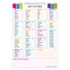 PRICARO 3 x A5 25 Sheets Magnetic Shopping List -