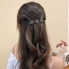 Sparkling Crystal Stone Braided Hair Clips, Satin Fabric Hair Bands