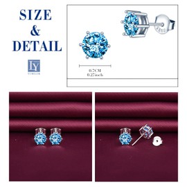 Yumilok Jewellery Set Women's Gifts for Women Necklace Chain Earrings Set Jewellery Gift 925 Sterling Silver for Women Girls, Sterling Silver Cubic Zirconia, Diamond, zirconia