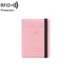 Alnicov RFID Passport Wallet,RFID Travel Wallet Anti-degaussing Multifunctional Short Wallet