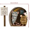 Mouse Hole Skirting Board Wall Sticker, Waterproof Skirting Board Cover,