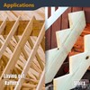 POWERTEC Framing Square, 16 x 24 Inch Steel Carpenter Square