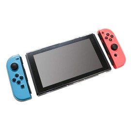 ALG-NSSPCC Separated Clear Case for Switch, 9.6 x 0.8 x 4.1 inches (24.5 x 2 x 10.5 cm), Can Be Charged With The Case While Wearing Games, High Transparency, Protects Against Scratches and Dirt