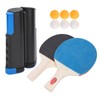 Portable Sport Automatic Ping Pong Bats Racket Telescopic Net Frame