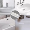 FMHXG 4PCS Silicone Drain Plugs for Sinks Oval Shaped Overflow
