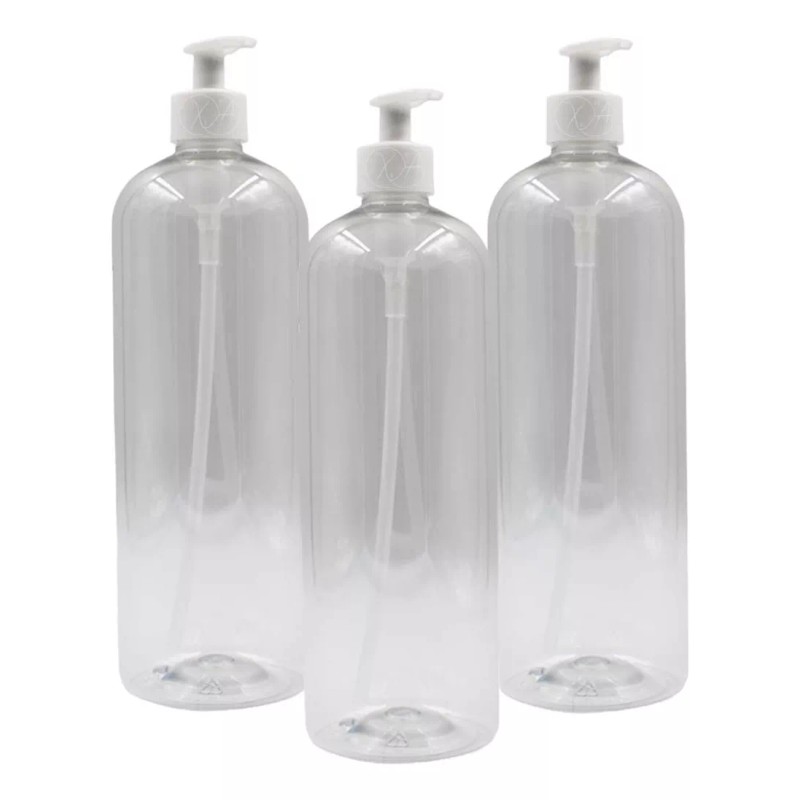 Xena Botellas Envase Pet 1 Lt Dosificador Dispensador Jabon X1