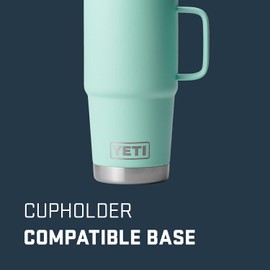 YETI YETI Rambler 20 oz Travel Mug, Stainless Steel, Vacuum Insulated with Stronghold Lid, Seafoam