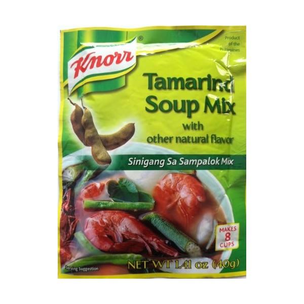 Knorr Tamarind Soup Mix (Sinigang sa Sampalok Mix), 1.41oz (40g), 2-pack