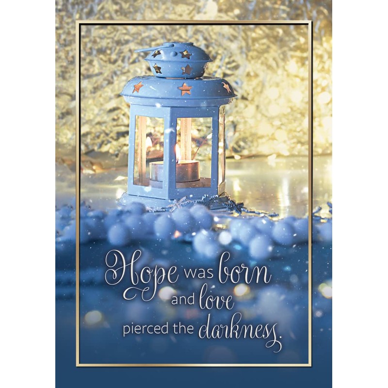 Card-Boxed-Lights Of Christmas Assorted (4 Designs) (KJV) (Box Of 12)