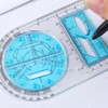 Geometric Ruler, Multifunctional Geometric Ruler, Geometric Drawing, Measuring Instruments, Drawing