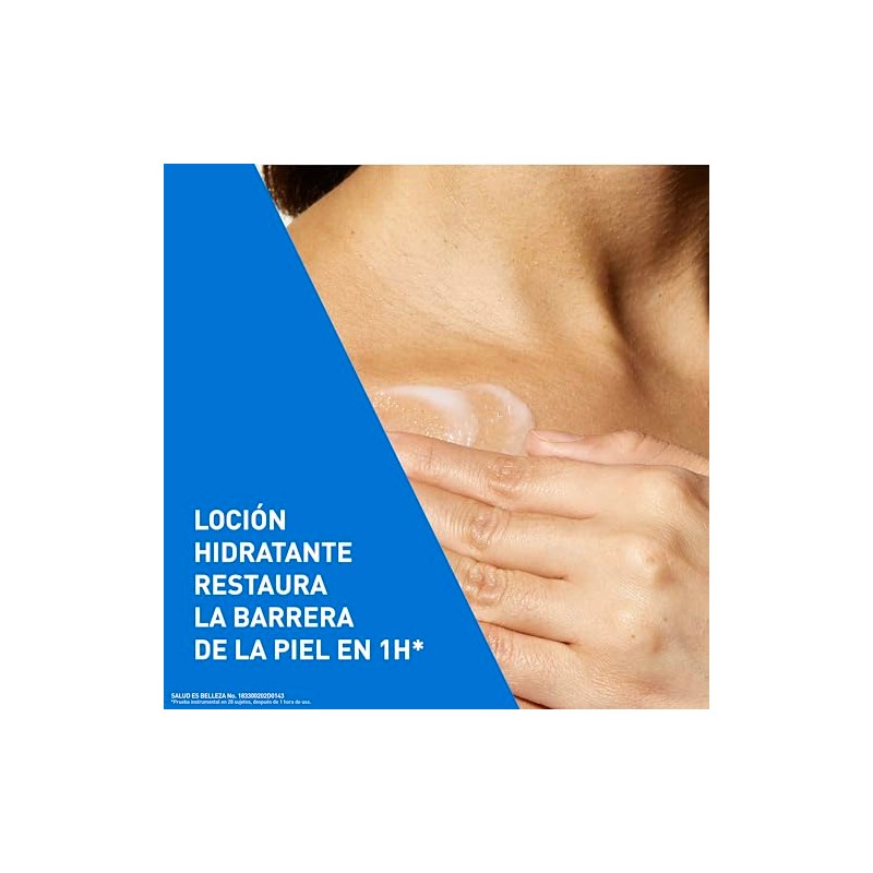 CeraVe Loción Hidratante de Rostro y Cuerpo para Piel Seca