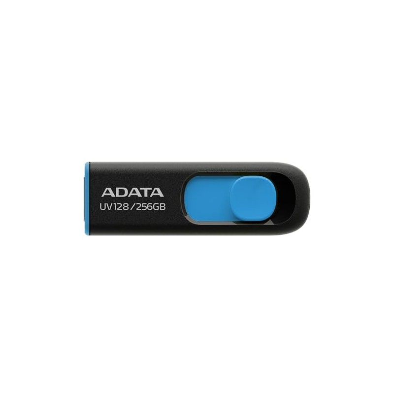 AUV128-256G-RBE-I USB Memory, UV128, Black/Blue, 256 GB, USB 3.2 Gen