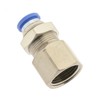 IQS Schott Push-Fit Fitting with Cylindrical Internal Thread G 1/4