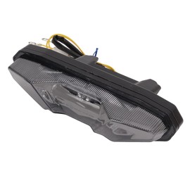 Motorcycle LED Tail Light With Multifunction, IP67 Waterproof, Energy Saving for 2013-2017 MT-09 FZ-09, 2016 Tracer 900 700 (blackened shell)