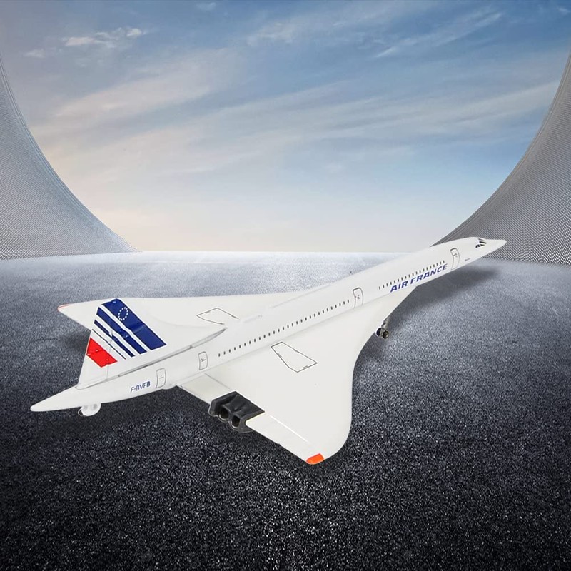 1/400 Scale Diecast Aircraft Model, Air France 1976-2003 Concorde Plane
