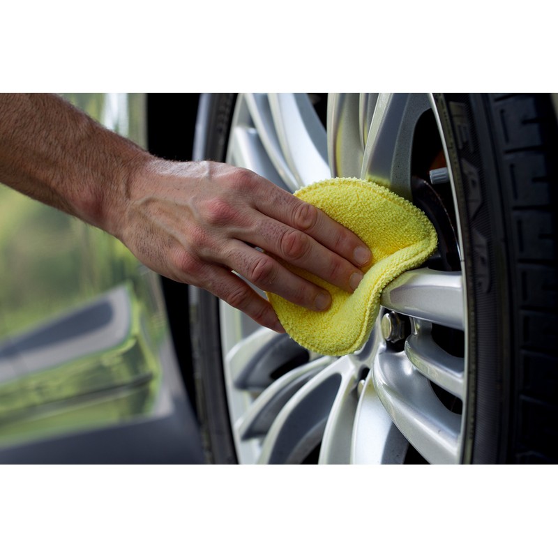 Mothers Microfiber Polishing Pad and Cleaning Pads for Car Detailing,