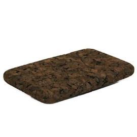 Set of 2 Dark Cork Coasters (Rectangular), 35 x 25 cm, 72037