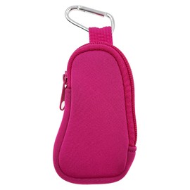 Holder Neoprene Travel Case for Asthma Inhaler, Handy Mini Bag for Inhaler for Adults and Kids, Inhaler Not Included (Hot Pink)