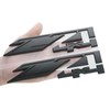 Z71 4x4 Badge Emblems 2-Piece in Matt Black for 2007-2020