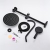 UCLIMAA 10 Inch Rain Shower Head with Handheld System, 24"